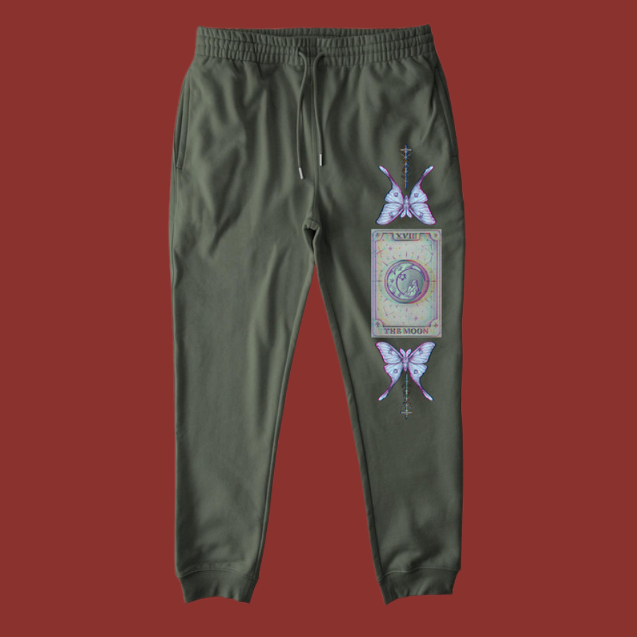 The Moon — Sweatpants by Abyzmal Designs — view 3