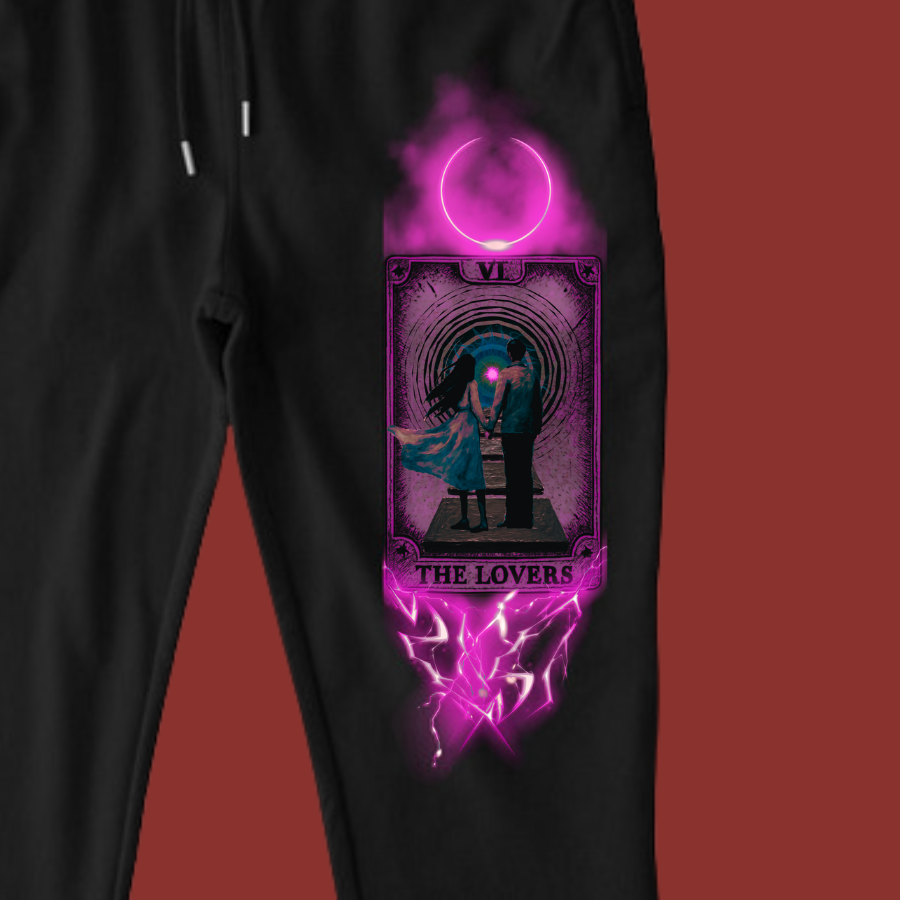 The Lovers — Sweatpants by Abyzmal Designs — view 2