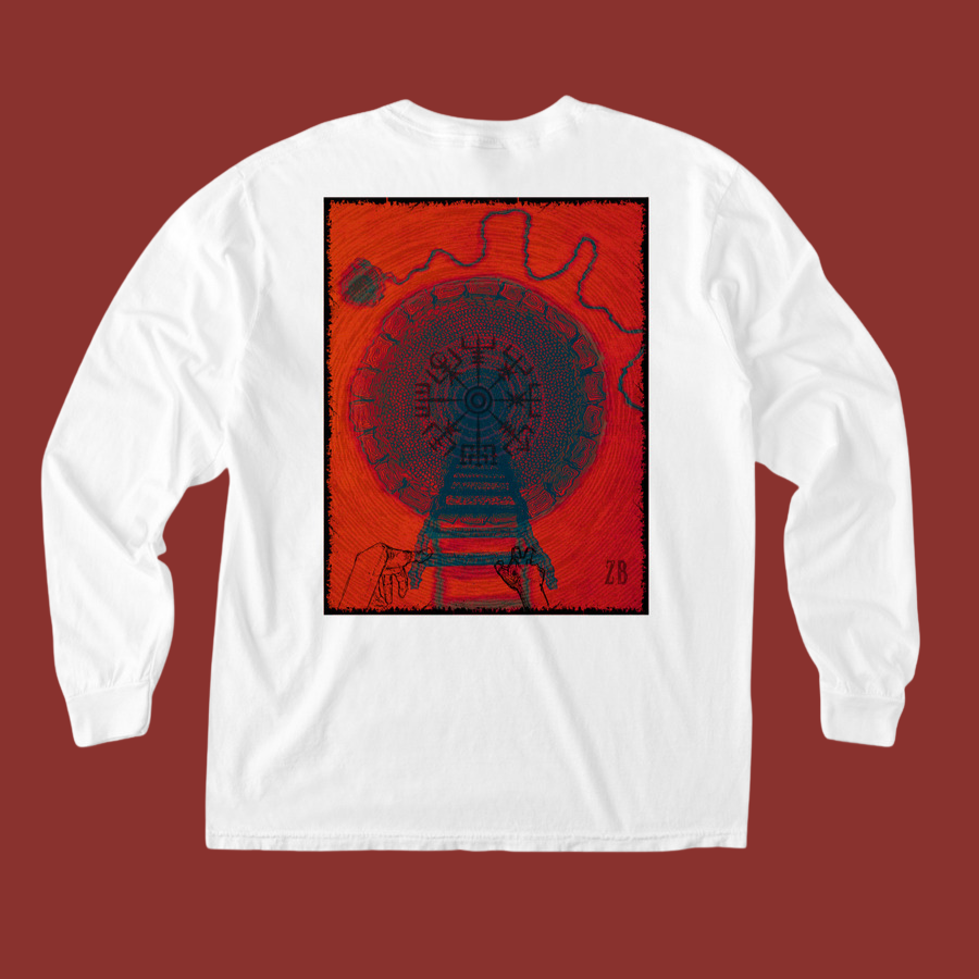 The Hollow X — Long Sleeves by Abyzmal Designs — view 4