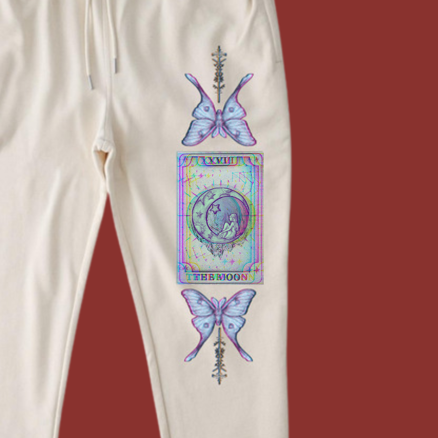 The Moon — Sweatpants by Abyzmal Designs — view 2