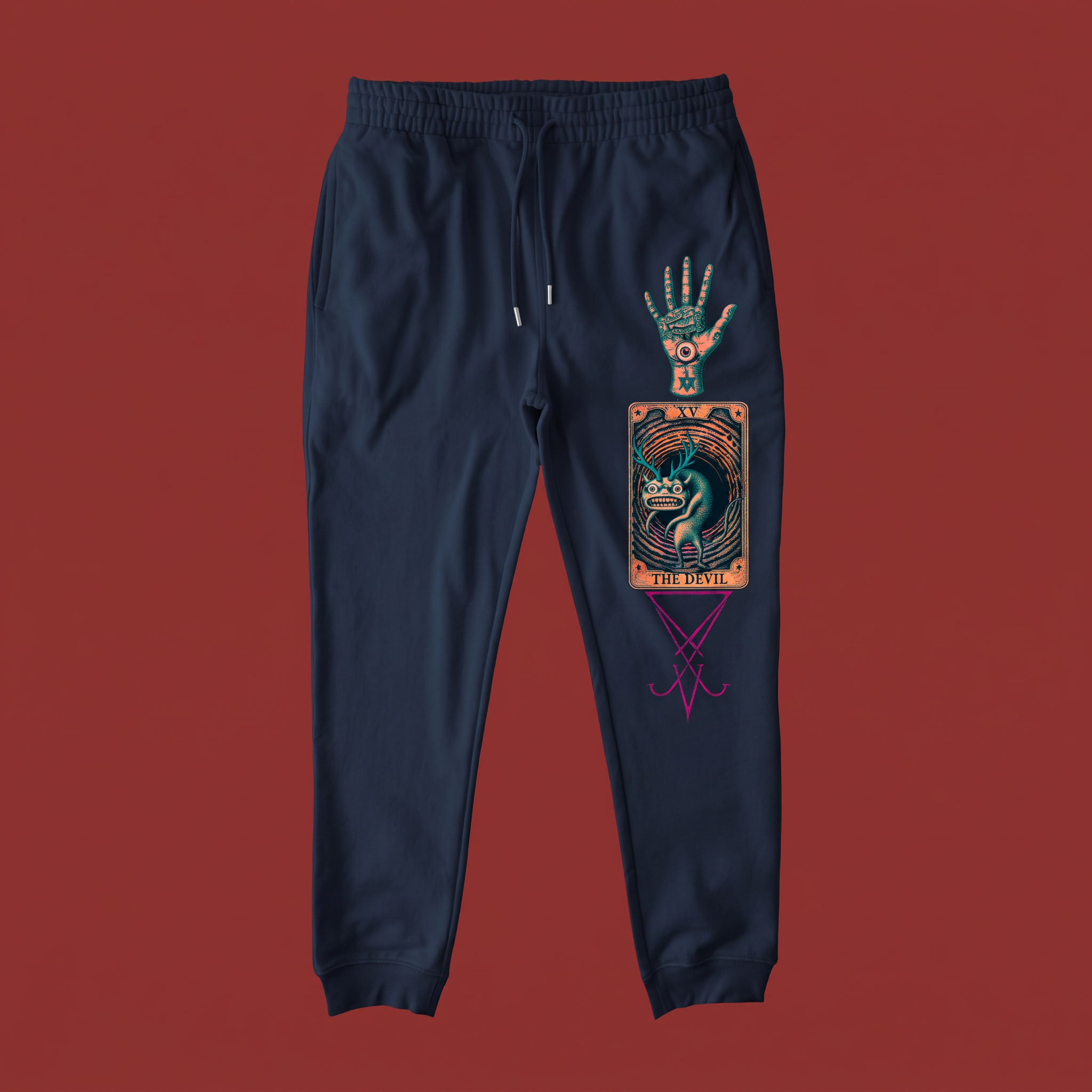 The Devil — Sweatpants by Abyzmal Designs — view 4